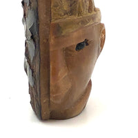 Little Carved Tagua Nut Native American Chief Head
