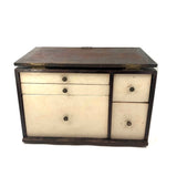 Wonderful Old Wooden Dentist's Traveling Cabinet