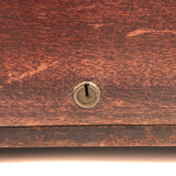 Wonderful Old Wooden Dentist's Traveling Cabinet