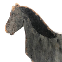 Charming Old Carved and Painted Folk Art Horse