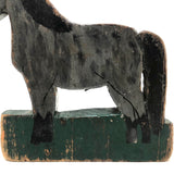 Charming Old Carved and Painted Folk Art Horse