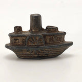 Cast Iron River Boat Paperweight