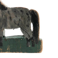 Charming Old Carved and Painted Folk Art Horse
