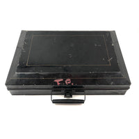 Antique Portable Metal Painter's Box with Palette, 1884 Patent