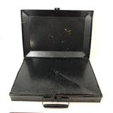 Antique Portable Metal Painter's Box with Palette, 1884 Patent
