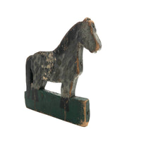 Charming Old Carved and Painted Folk Art Horse