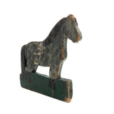 Charming Old Carved and Painted Folk Art Horse