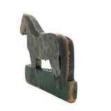 Charming Old Carved and Painted Folk Art Horse