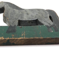 Charming Old Carved and Painted Folk Art Horse