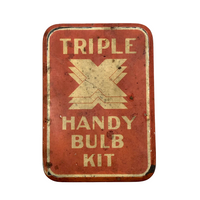 Triple XXX Vintage Bulb Kit Tin