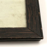 Young Man in Striped Turtleneck with Billowing Pipe Old Watercolor, Framed