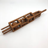 Large Architectural Carved Wooden Whimsy Tower