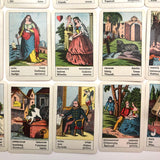 Piatnik & Sohne c. 1900 “Sehr Feine Aufschlagkarten” Fortune Telling Cards, Complete Deck