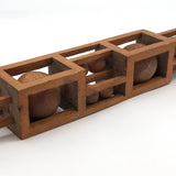 Large Architectural Carved Wooden Whimsy Tower