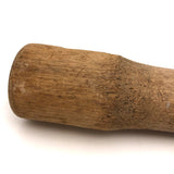 Old Wooden Masher with Whimsically Carved Handle