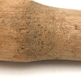 Old Wooden Masher with Whimsically Carved Handle