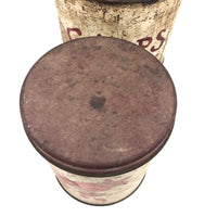 Perfectly Dinged Up Old "Chips" Canister (plus 1)