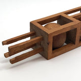 Large Architectural Carved Wooden Whimsy Tower