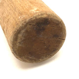 Old Wooden Masher with Whimsically Carved Handle