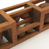 Large Architectural Carved Wooden Whimsy Tower