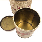Perfectly Dinged Up Old "Chips" Canister (plus 1)
