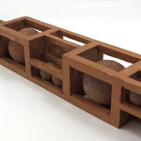 Large Architectural Carved Wooden Whimsy Tower