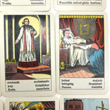 Piatnik & Sohne c. 1900 “Sehr Feine Aufschlagkarten” Fortune Telling Cards, Complete Deck
