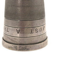Just a Thimble Full Silver-plate Jigger or Tumbler