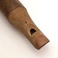 Bird Shaped Wooden Whistle with Mechanical Beak