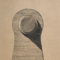 H.A Brown Large Graphite Industrial Design Renderings - SOLD INDIVIDUALLY
