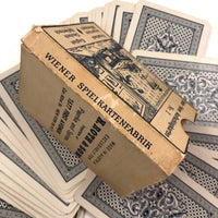 Piatnik & Sohne c. 1900 “Sehr Feine Aufschlagkarten” Fortune Telling Cards, Complete Deck