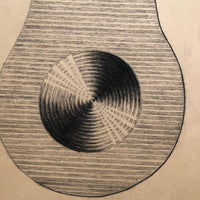 H.A Brown Large Graphite Industrial Design Renderings - SOLD INDIVIDUALLY