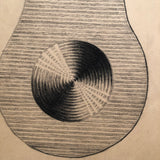H.A Brown Large Graphite Industrial Design Renderings - SOLD INDIVIDUALLY