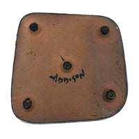 Walter Addison Mid-Century Pottery Trivet: Squares in Squares