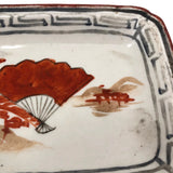 Pair of Small Hand-painted Japanese Porcelain Trays