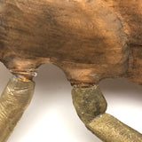 Crazy Giant Carved Cicada with Cast Brass Legs
