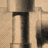 H.A Brown Large Graphite Industrial Design Renderings - SOLD INDIVIDUALLY