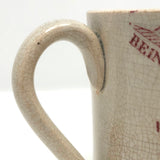 Benjamin Franklin Poor Richard's Maxims 19th Century Pearlware Child's Cup