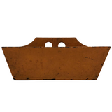 Orange Painted Much Loved Wooden Carpenter's Box