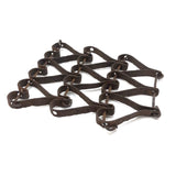 Antique Iron Hearts Mat Fragment