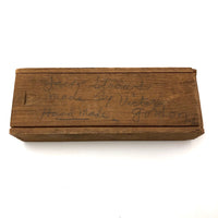 Victor Gordon's Hand-carved Wooden Jackstraws in Double Sided Slide Top Box