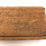 Victor Gordon's Hand-carved Wooden Jackstraws in Double Sided Slide Top Box