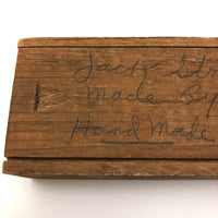 Victor Gordon's Hand-carved Wooden Jackstraws in Double Sided Slide Top Box