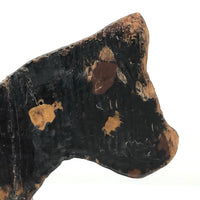 Great Old Folk Art Spotted Dog, Or Is It A Horse?