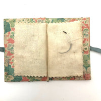Old Handmade Needle Book with Sail Boat