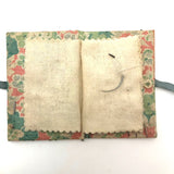 Old Handmade Needle Book with Sail Boat