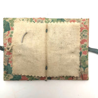 Old Handmade Needle Book with Sail Boat