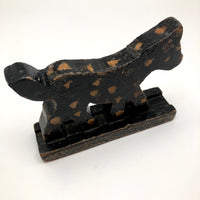 Great Old Folk Art Spotted Dog, Or Is It A Horse?