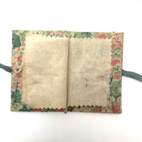 Old Handmade Needle Book with Sail Boat