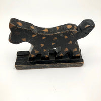 Great Old Folk Art Spotted Dog, Or Is It A Horse?